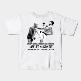 Robbie Lawler Vs Carlos Condit Kids T-Shirt